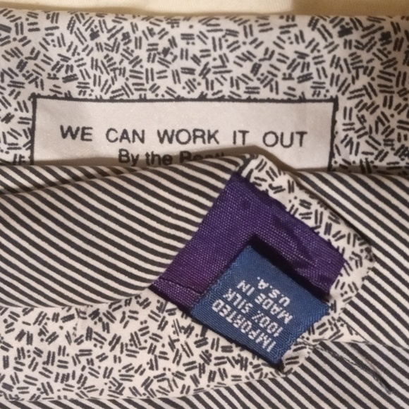 Vintage Beatles tie "We Can Work It Out" - Picture 4 of 4